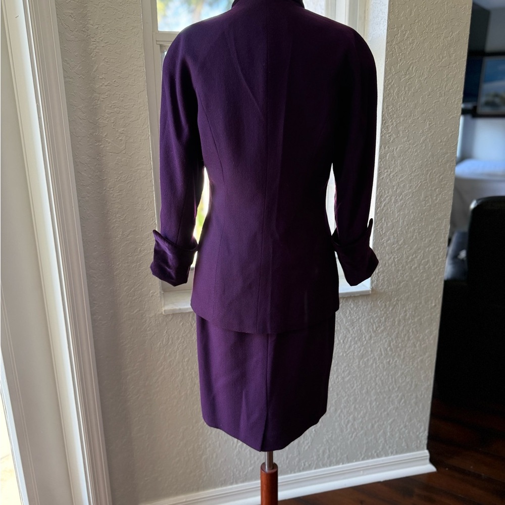 VTG Dior Luxurious Purple Wool Jacket - Picture 6 of 14